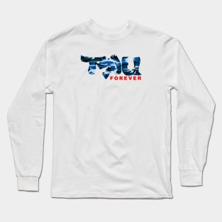 TRU forever blue camo Long Sleeve T-Shirt